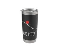 Tengo potencial divertido Física Ciencia Humor Fórmula energética Vaso térmico de acero inoxidable de doble pared