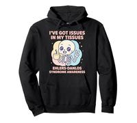 Tengo problemas en mis tejidos Kawaii Cute EDS Conciencia Sudadera con Capucha
