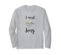 Tengo Que Cantar Singing Song Bird Manga Larga