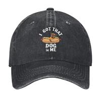 Tengo Que El Perro En Mí Diversión Accesorios De Perrito Caliente Estilo Unisex Gorra De Béisbol Lindo Perro Amantes Gorras Sombrero Golf Vintage Gorra De Sol Ajustable