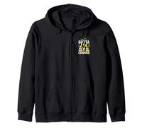 Tengo Que empacar Rock and Roll para Acampar Sudadera con Capucha