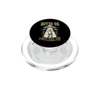 Tengo Que IR Vibes están apagados Divertido OVNI Alien Cow Meme PopSockets PopGrip para MagSafe