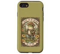 Tengo Que ser Weird or Die Frog Vintage Cottagecore Carcasa para iPhone SE (2020) / 7/8
