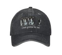 Tengo Que ser yo Misma Gorra de béisbol para Hombres Penguin para Mujeres Gorra de béisbol desgastada con Gorras Vaqueras lavadas Gorras Gorra de Golf al Aire Libre Ajustable