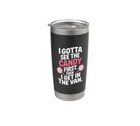 Tengo que ver los dulces primero y luego me meto en la furgoneta Vaso térmico de acero inoxidable de doble pared