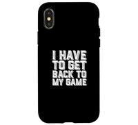 Tengo Que Volver a mi Juego Divertido MMORPG FPS Video Gamer Carcasa para iPhone X/XS