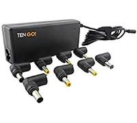 TenGO RT3093BT Interior 75W Negro Adaptador e inversor de Corriente - Fuente de alimentación (100-240, 75 W, Interior, Universal, CA a CC, Cortocircuito)