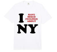Tengo Sentimientos encontrados sobre Nueva York Funny Sarcastic Comfort Colors Adult Heavyweight T-Shirt