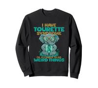 Tengo síndrome de Tourettes Me Permiten Hacer Cosas Raras Sudadera