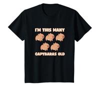 Tengo tantos capibaras, Divertido Quinto cumpleaños, 5 años Camiseta