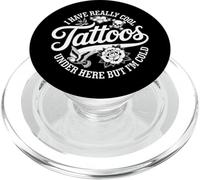 Tengo Tatuajes Realmente geniales aquí Pero Soy frío Divertido PopSockets PopGrip para MagSafe