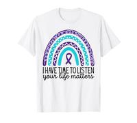 Tengo tiempo para escuchar, concienciación sobre la prevención del suicidio Camiseta