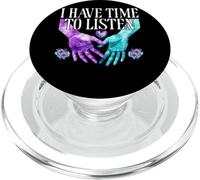 Tengo Tiempo para Escuchar Corazón Manos PopSockets PopGrip para MagSafe