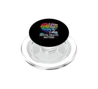Tengo Tiempo para Escuchar la cotización de Conciencia sobre la Salud Mental PopSockets PopGrip para MagSafe