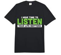 Tengo Tiempo para Escuchar tu Vida es Importante Comfort Colors Adult Heavyweight T-Shirt