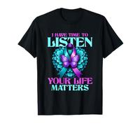 Tengo Tiempo para Escuchar tu Vida Importa Camiseta