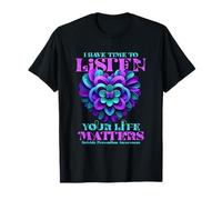 Tengo Tiempo para escucharte La Vida Importa Camiseta