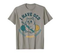 Tengo TOC Trastorno Obsesivo del Ganchillo Amante del Tejido de Punto Camiseta