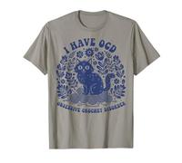 Tengo TOC Trastorno Obsesivo del Ganchillo Tejer Amante del Ganchillo Camiseta