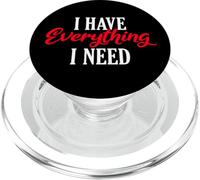 Tengo Todo lo Que Necesito Día de San Valentín Amor Parejas PopSockets PopGrip para MagSafe