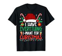 Tengo Todo lo Que Quiero para Navidad Soy yo Soy Todo Camiseta