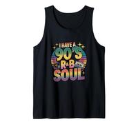 Tengo un Ambiente de R&B, Soul, Retro, música de los Noventa. Camiseta sin Mangas
