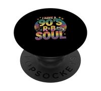 Tengo un Ambiente de R&B, Soul, Retro, música de los Noventa. PopSockets PopGrip Adhesivo
