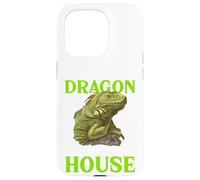 Tengo un dragón Barbudo viviendo en mi casa, Regalo para Mascotas Reptiles Carcasa para iPhone 15 Pro