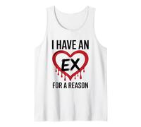 Tengo un ex por una razón Ex novia ex novio ruptura Camiseta sin Mangas
