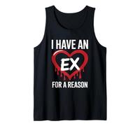 Tengo un ex por una razón Ex novia ex novio ruptura Camiseta sin Mangas
