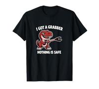 Tengo un Grabber, Nada es Seguro, Divertido, Dino Camiseta