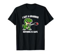Tengo un Grabber, Nada es Seguro, Divertido, Dino Camiseta