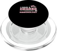 Tengo Un Grado En Ribbonology Un Pasatiempo De Artesanía Adictos A La Artesanía PopSockets PopGrip para MagSafe