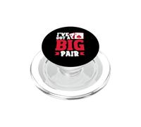 Tengo un Gran par de Tarjetas de póquer Texas Holdem Casino PopSockets PopGrip para MagSafe