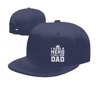 Tengo Un Héroe Al Que Llamo Padre Unisex Gorra De Béisbol Cómoda Gorras Deportiva Plana Sombrero De Béisbol para Hip Hop Golf Caza