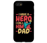 Tengo un héroe, lo llamo papá, el mejor papá de todos los tiempos, el Día del Padre Carcasa para iPhone SE (2020) / 7 / 8