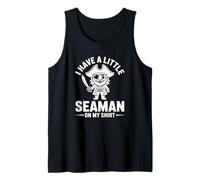 Tengo un pequeño Marinero en mi Camisa Camiseta sin Mangas