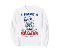 Tengo un pequeño Marinero en mi Camisa, Marinero Retro Sudadera