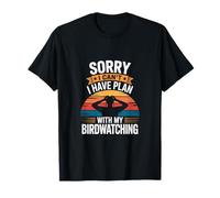 Tengo un plan con mi observador de aves retro Camiseta