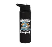 Tengo un plan de jubilación - Crucero crucero Stainless Steel Insulated Water Bottle