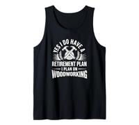 Tengo un Plan de jubilación - Funny Carpenter Retirement Camiseta sin Mangas