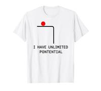 Tengo un potencial Ilimitado - Matemáticas Divertidas de física Camiseta