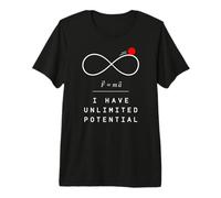 Tengo un potencial Ilimitado - Matemáticas Divertidas de física Camiseta Premium