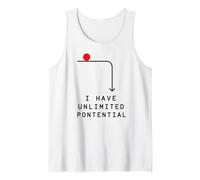 Tengo un potencial Ilimitado - Matemáticas Divertidas de física Camiseta sin Mangas