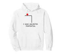 Tengo un potencial Ilimitado - Matemáticas Divertidas de física Sudadera con Capucha