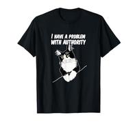 Tengo un Problema con la Autoridad - Gato Camiseta