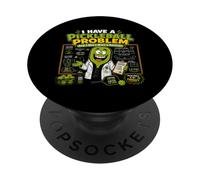 Tengo un Problema de Pickleball No Quiero una solución PopSockets PopGrip Adhesivo
