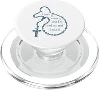 Tengo un Rosario y no Tengo Miedo de Usarlo PopSockets PopGrip para MagSafe