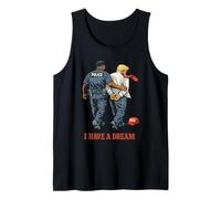 Tengo un sueño Que la policía arresta a Trump contra la protesta Camiseta sin Mangas