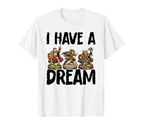 Tengo un sueño RPG Pintura en Miniatura Divertida Camiseta